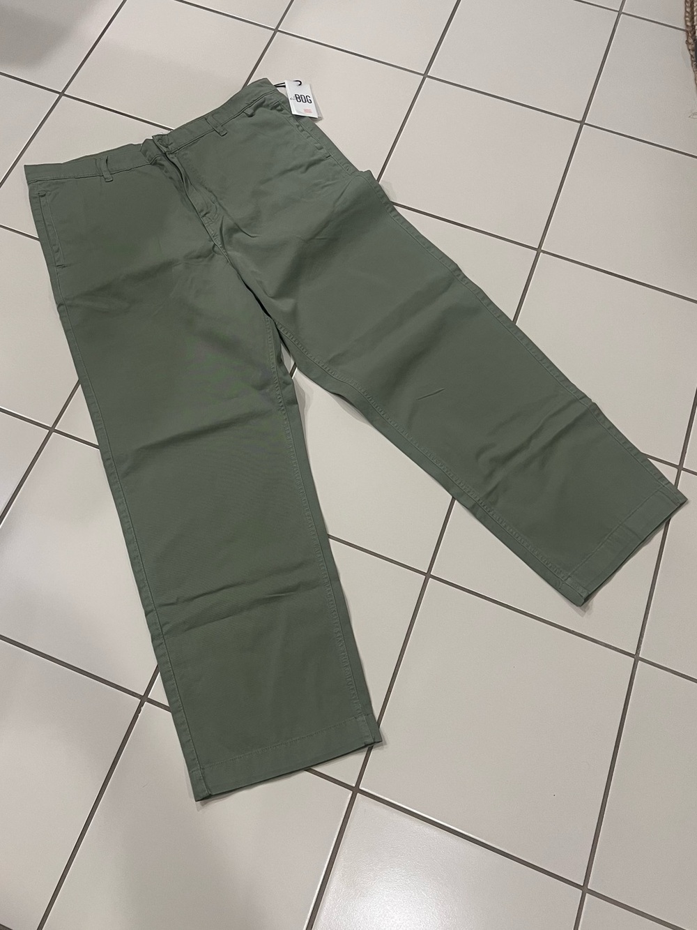 BDG Green Chino Fatigue Pants